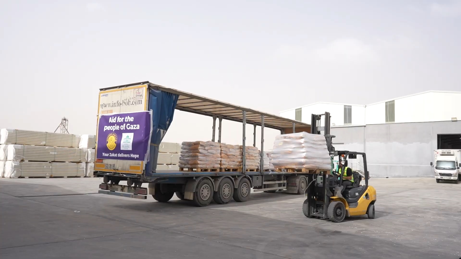 Aid delivery to Gaza