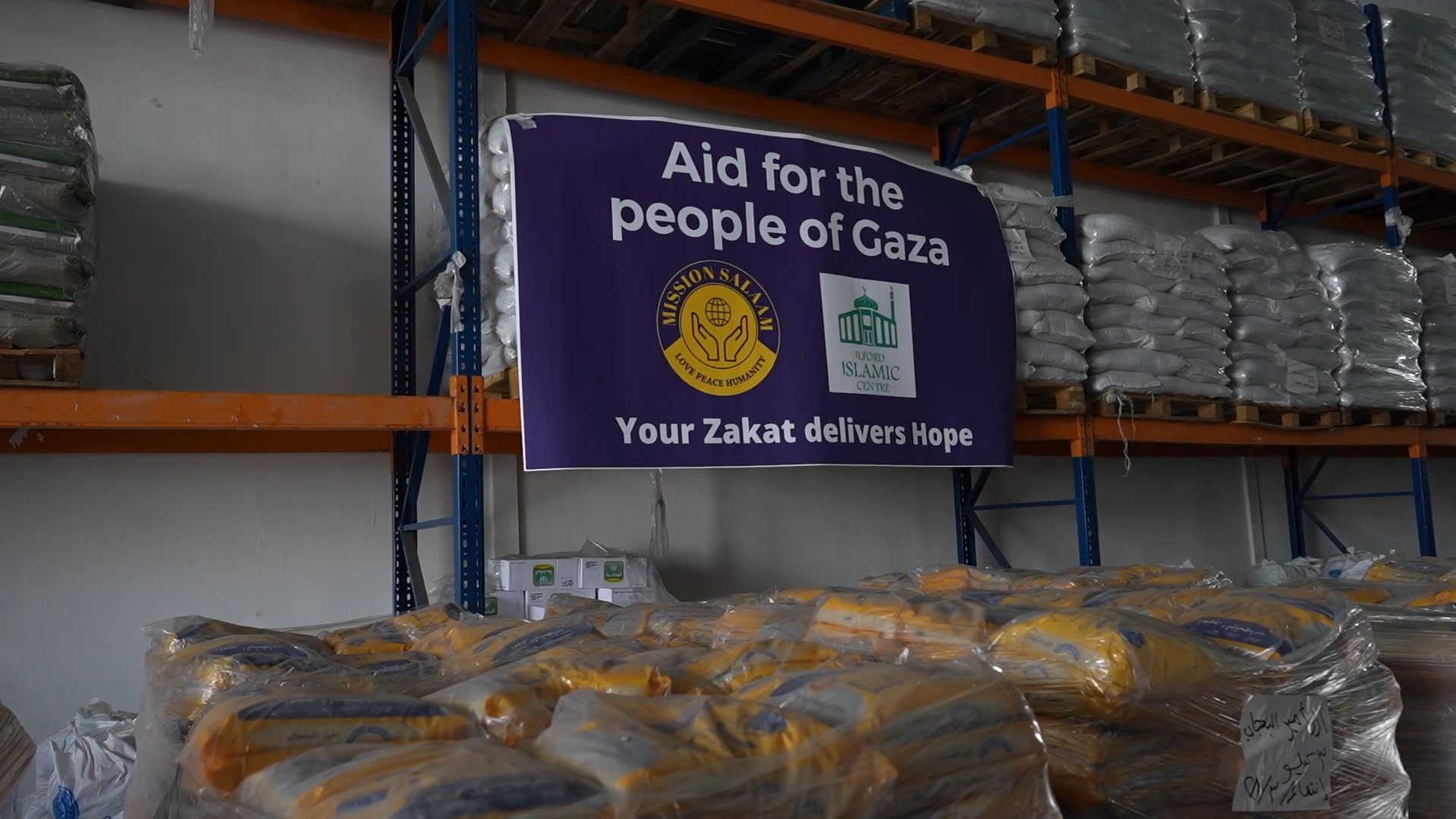 Aid delivery to Gaza