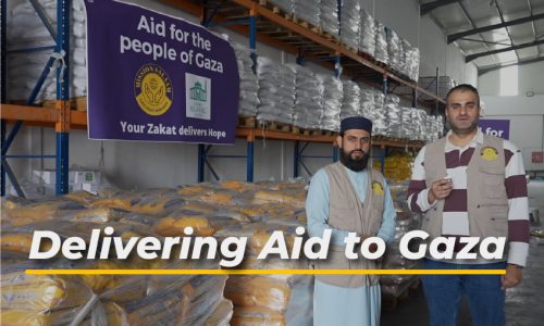 Delivering Aid to Gaza